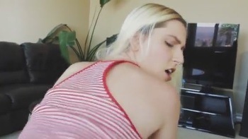 Hot Blonde Sucks Dick